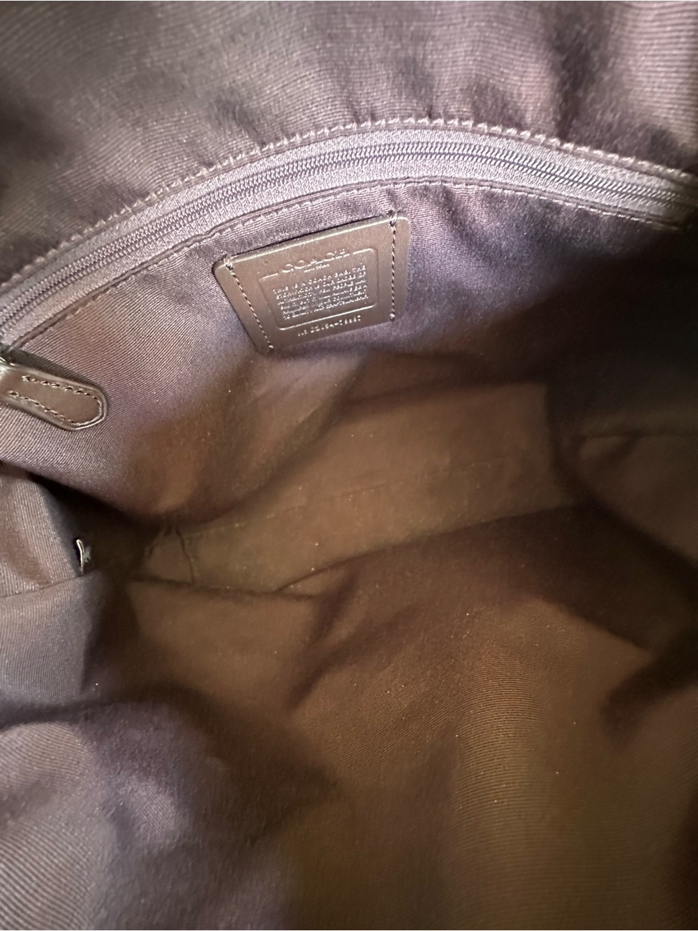 Coach Prairie Pebbled Leather Satchel Bag - Picture 5 of 8